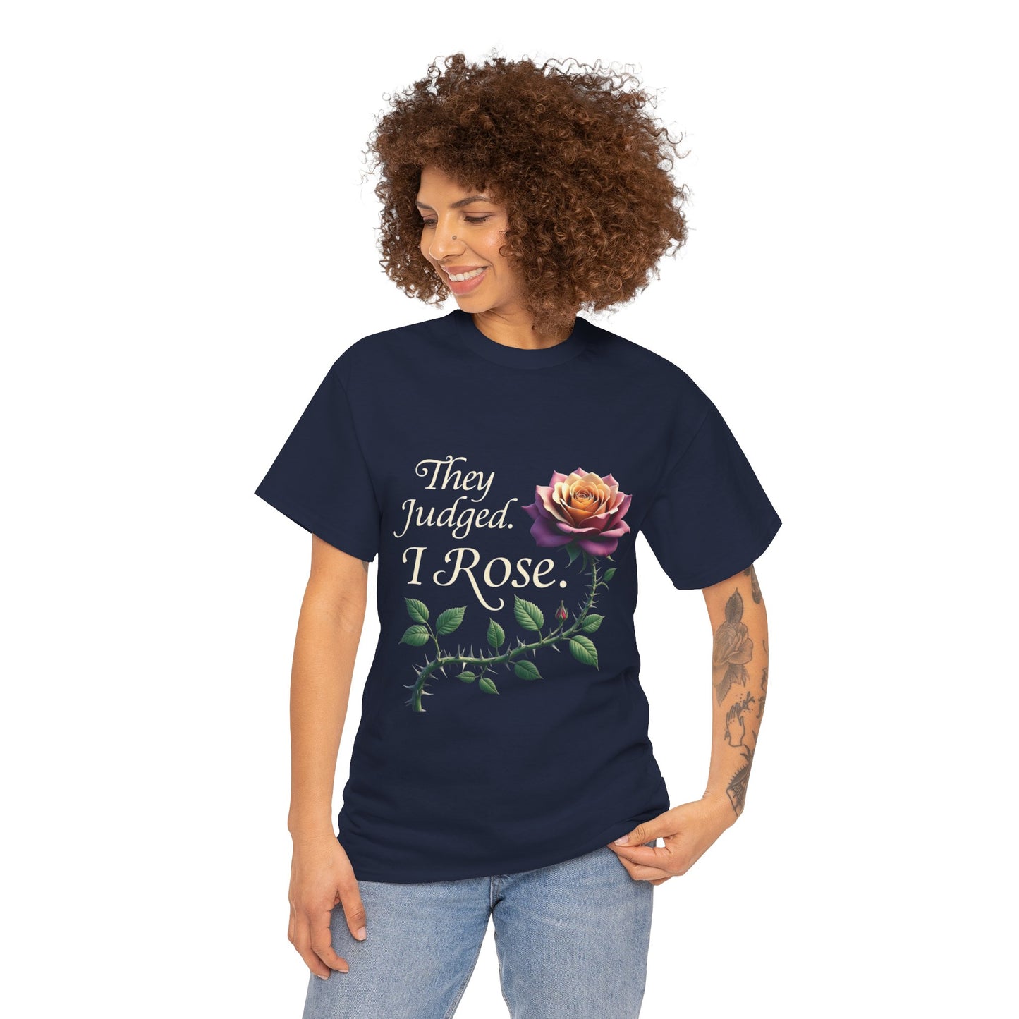 They Judged I Rose Unisex Heavy Cotton Tee