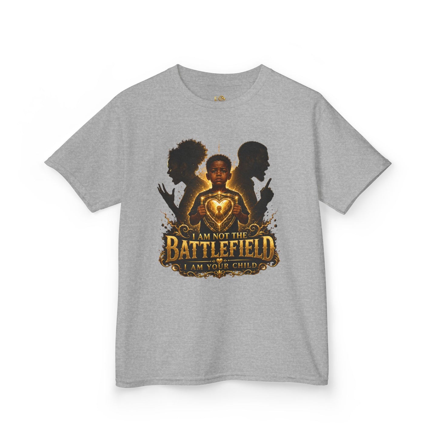 Kids 'I Am Not the Battlefield' Empowerment Tee