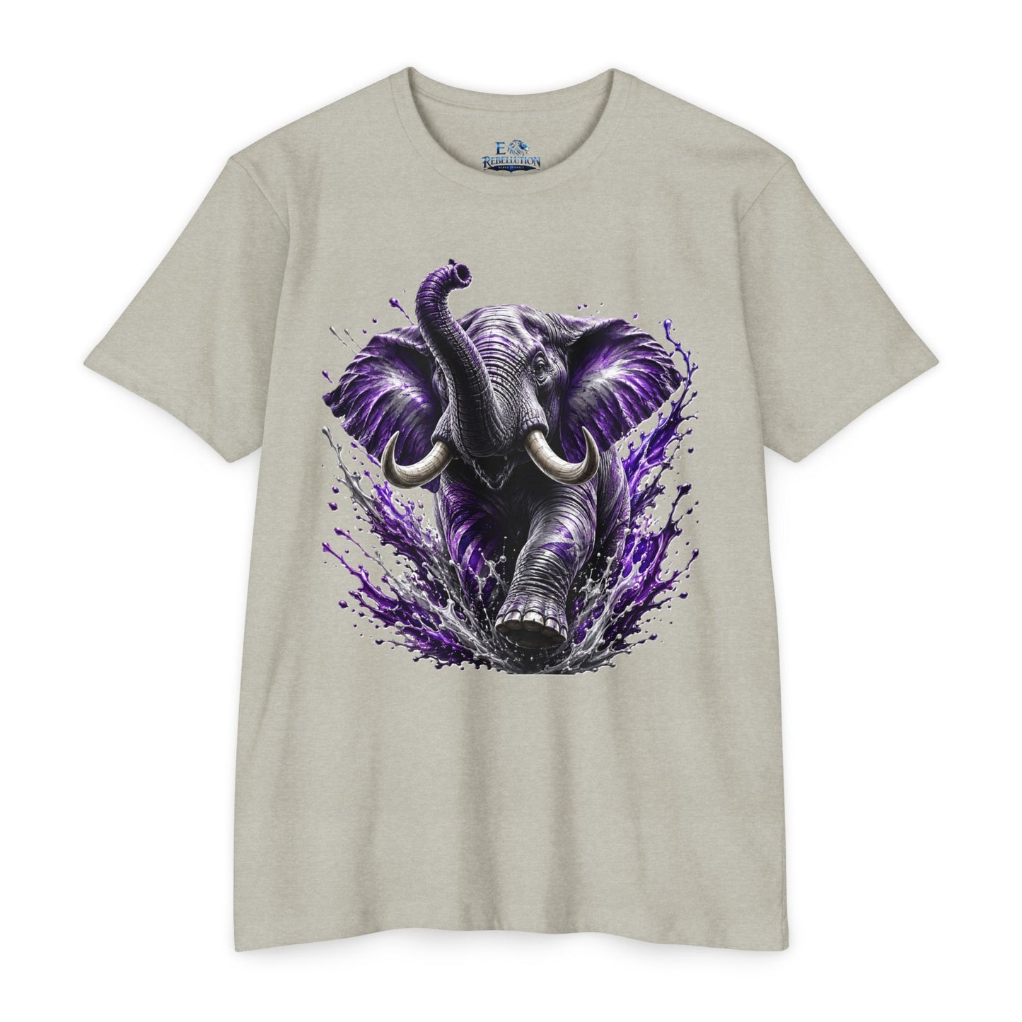 Elephant Graphic T-Shirt — 'Leave Impressions Like One' Inspirational Tee