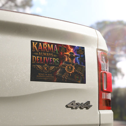 Karma Always Delivers Car Magnet™