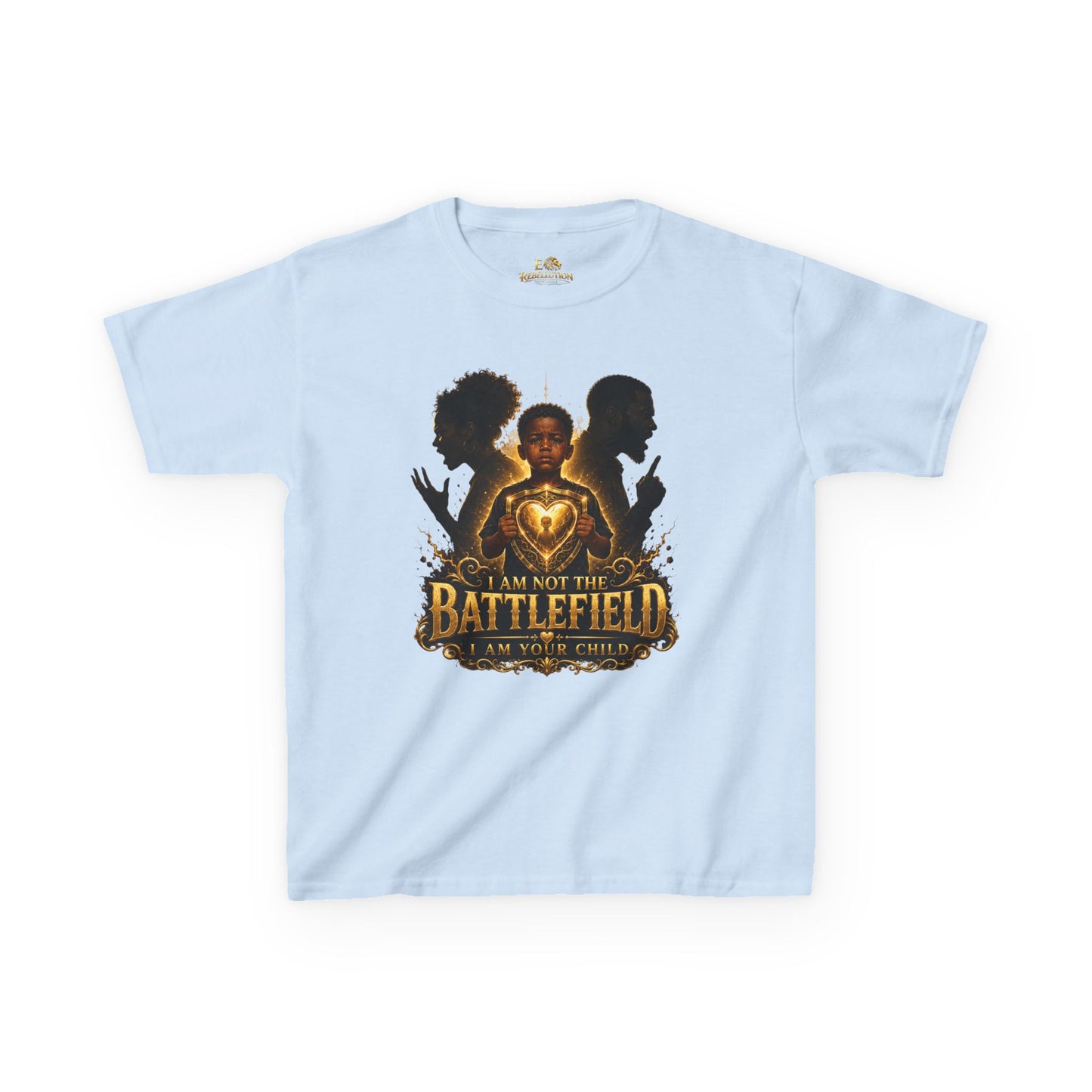 Kids 'I Am Not the Battlefield' Empowerment Tee