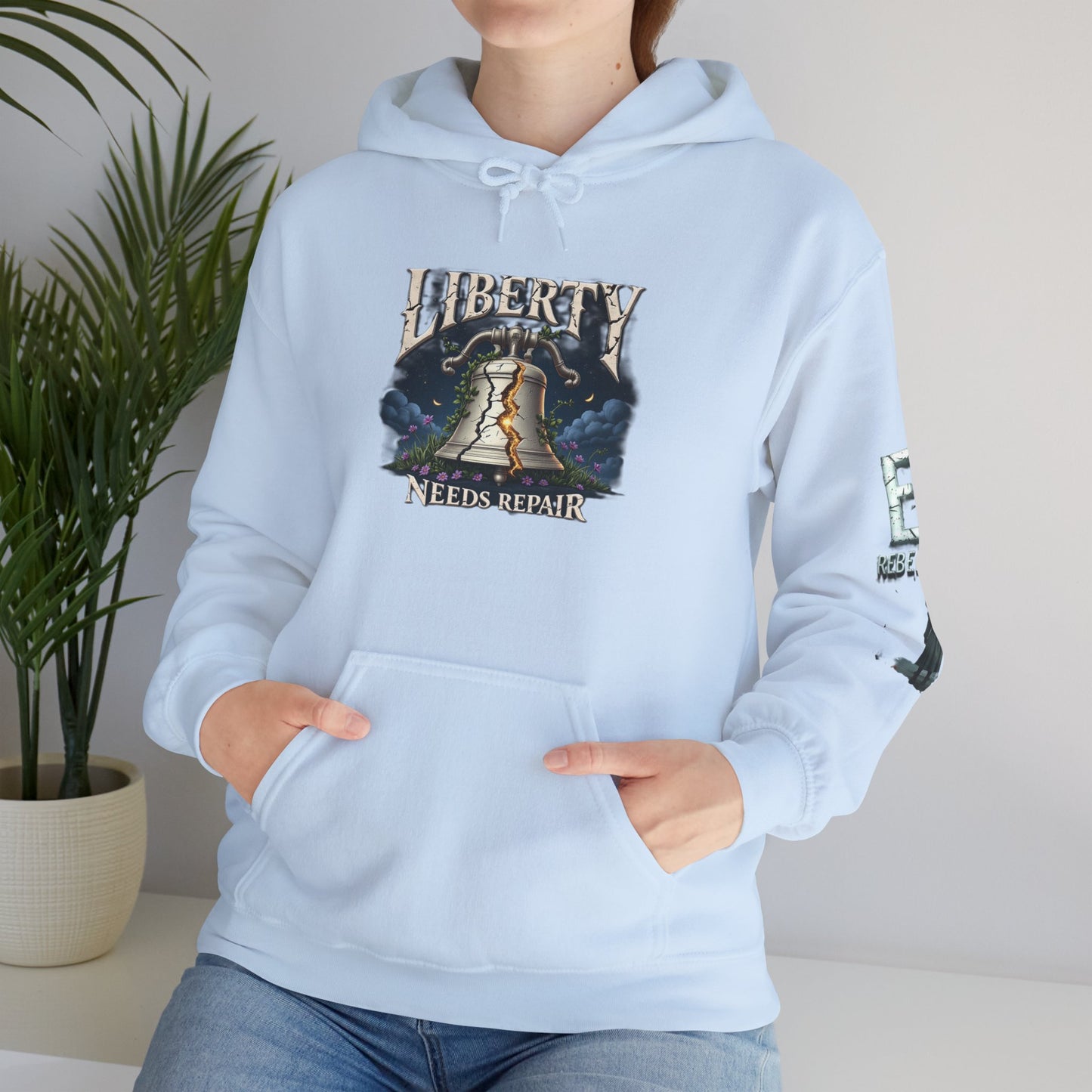 The Restoration Hoodie™ Hooded Sweatshirt "Liberty Needs Repair"