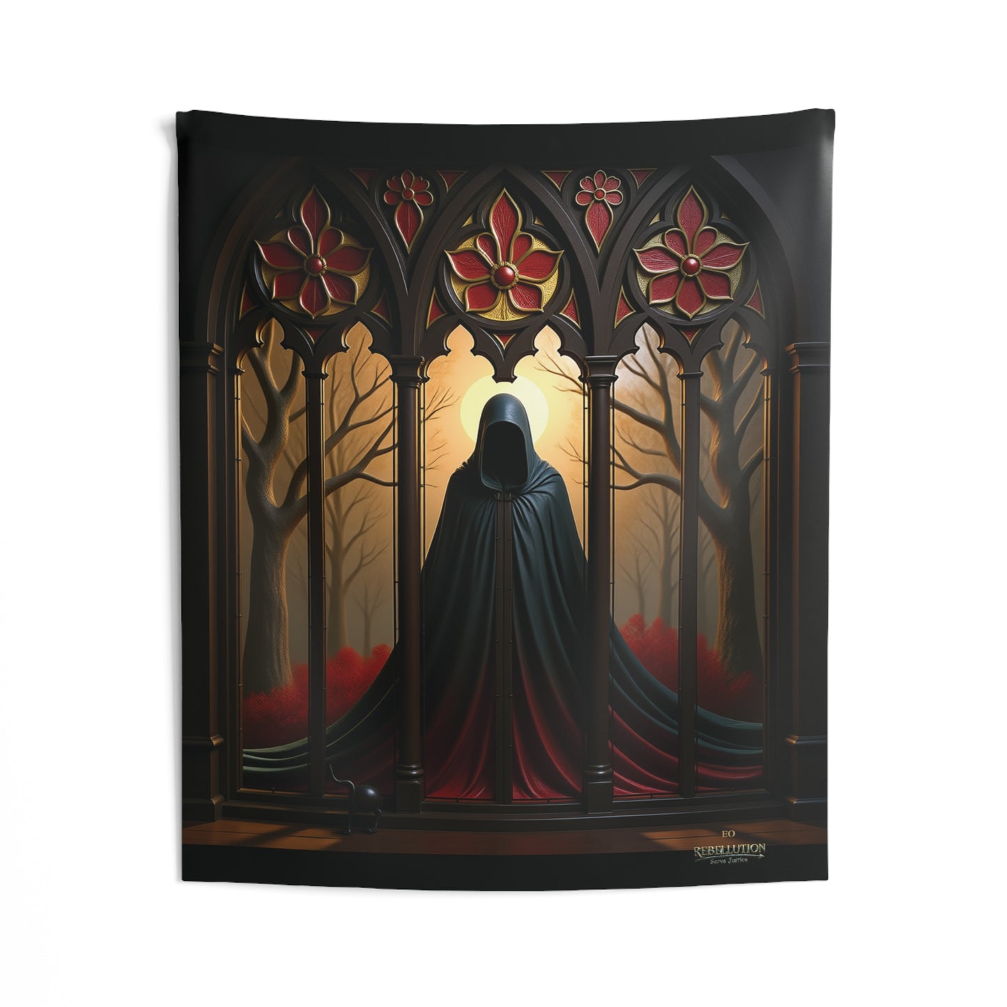 The Threshold Guardian Tapestry — 'Grim Leaving'