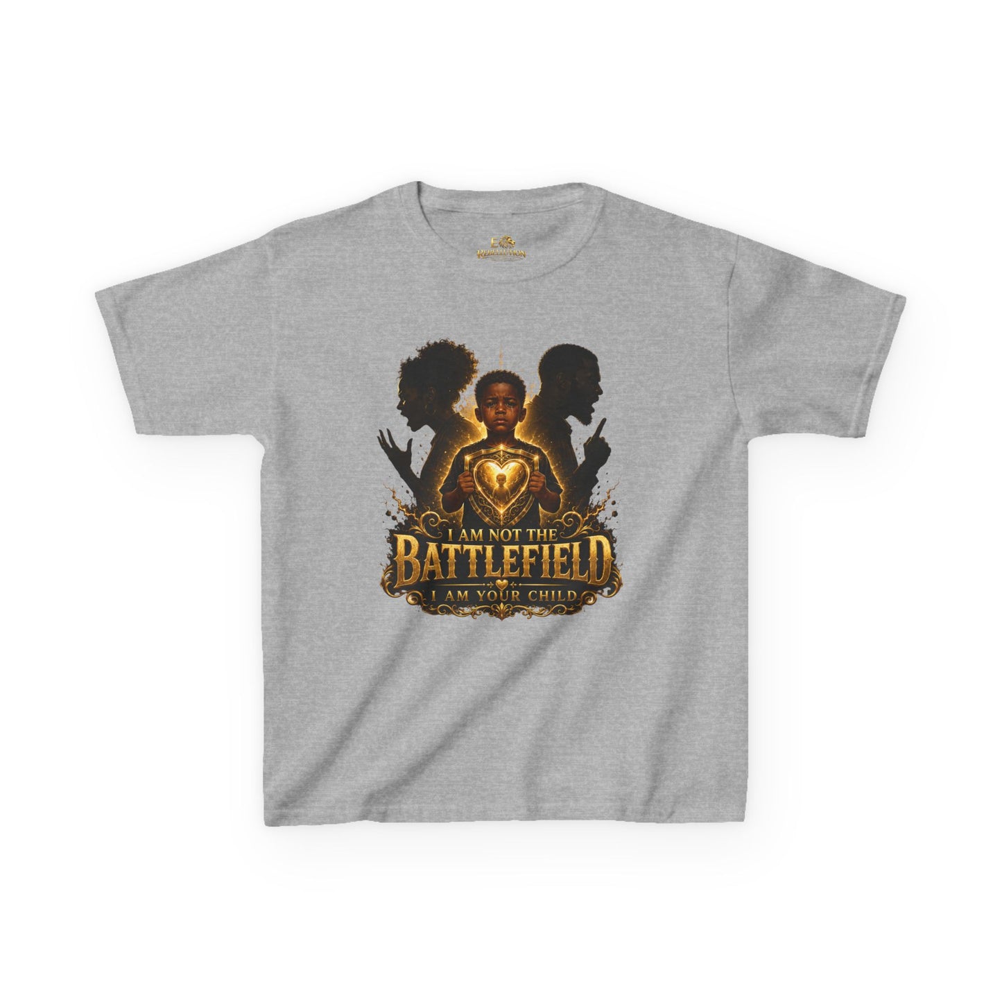 Kids 'I Am Not the Battlefield' Empowerment Tee