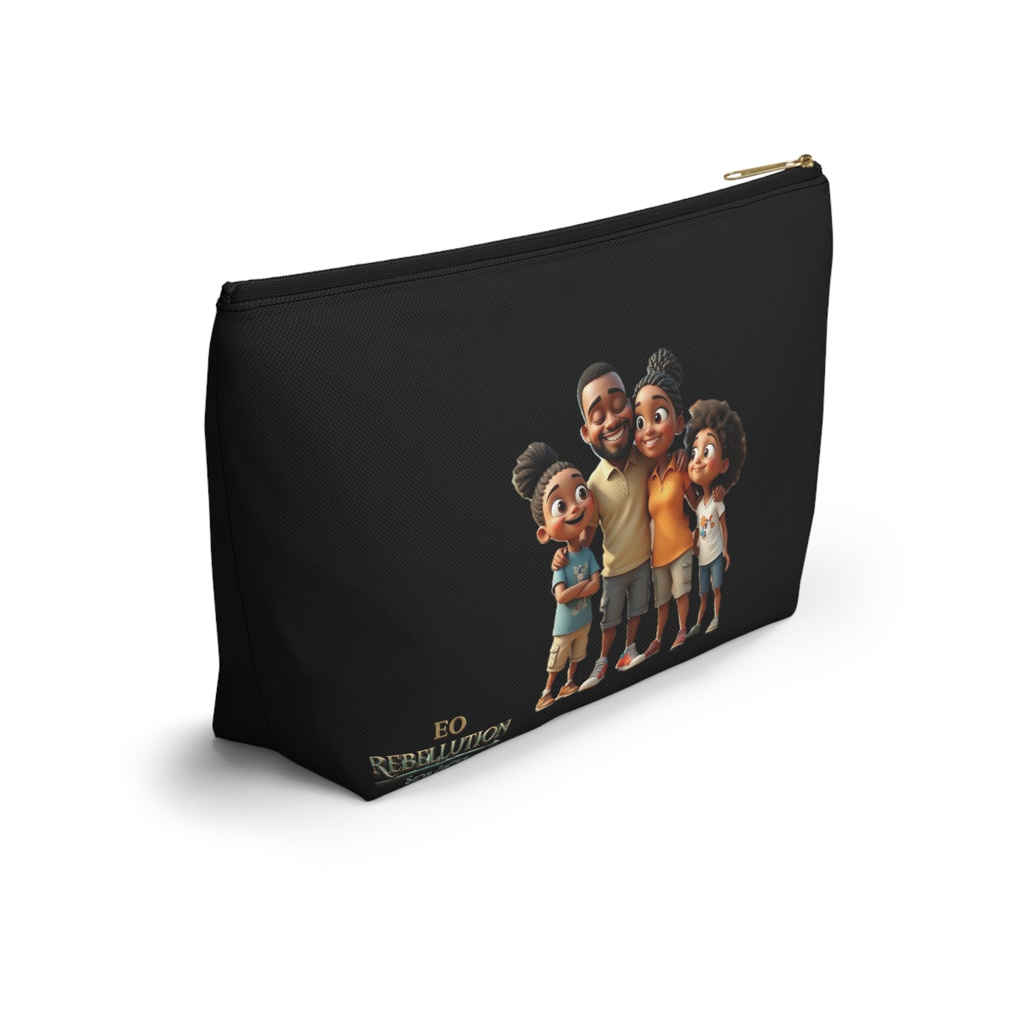 The Family Accessory Pouch w T-bottom Melanin Magic Edition