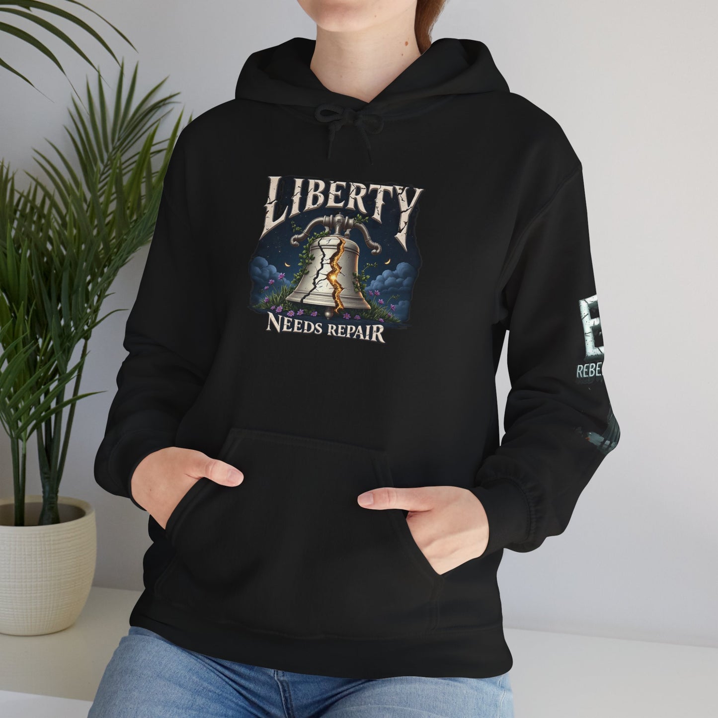 The Restoration Hoodie™ Hooded Sweatshirt "Liberty Needs Repair"