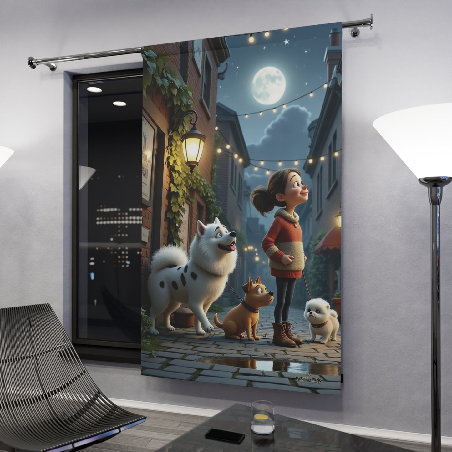 The Sentinel's Post Curtains (The Triune Vigil)