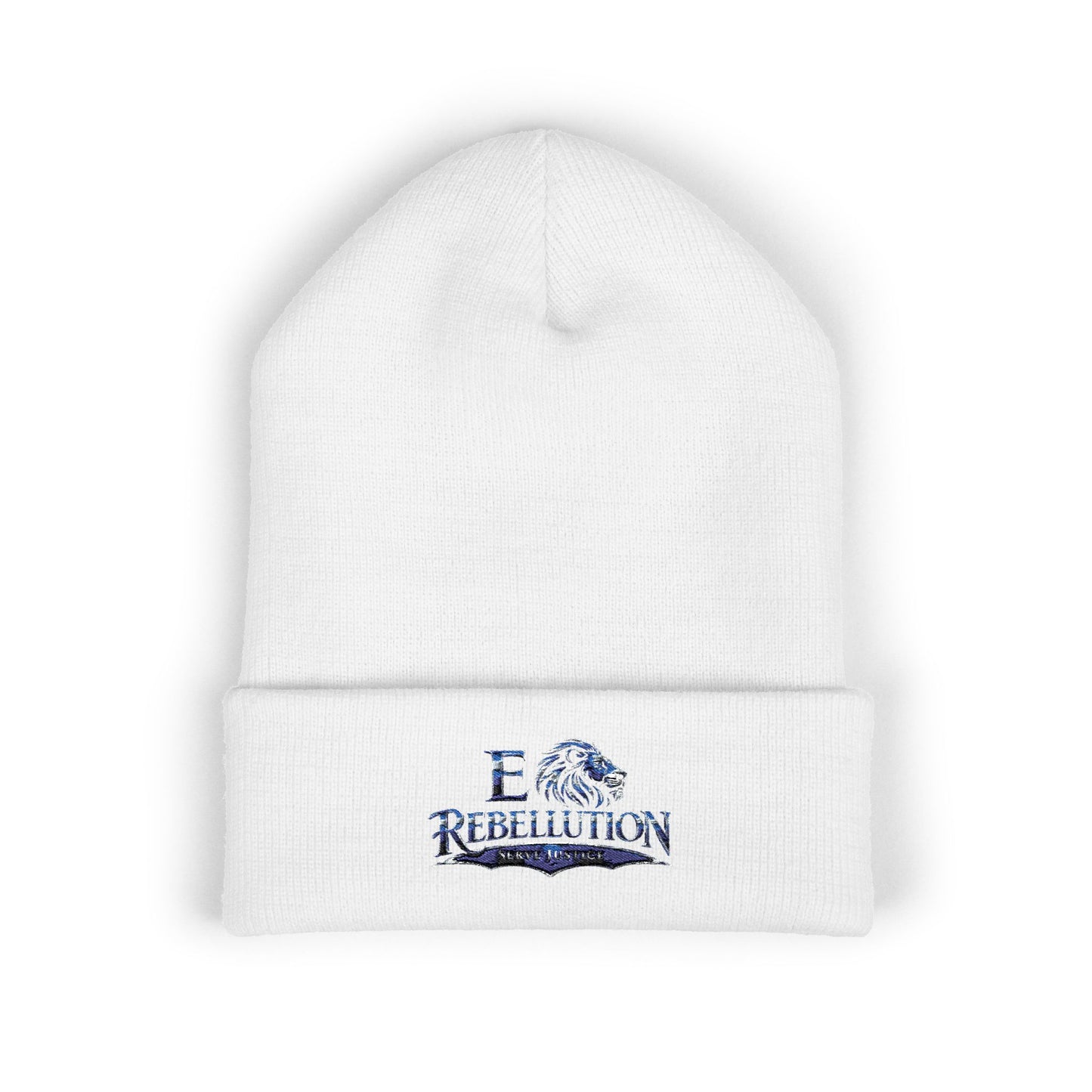 Rebellion Wave Embroidered Cuffed Beanie