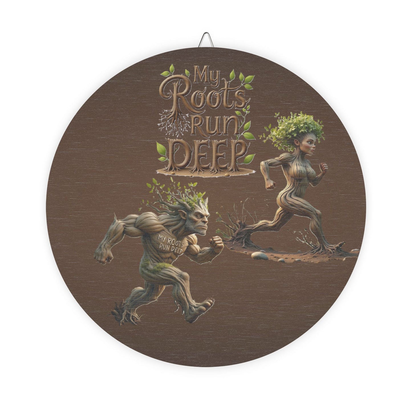 The Rooted Legacy Plaque — "My Roots Run Deep" (Heritage & Sovereignty Collection)