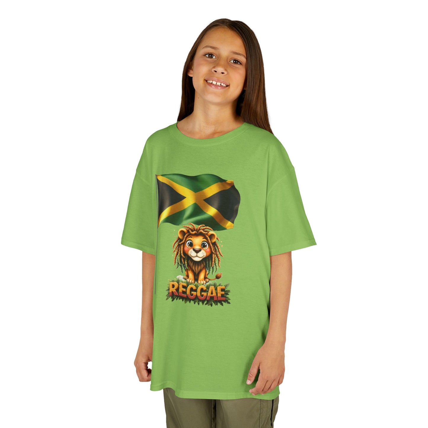 The Rasta Spirit Tee — "Lion Heart"