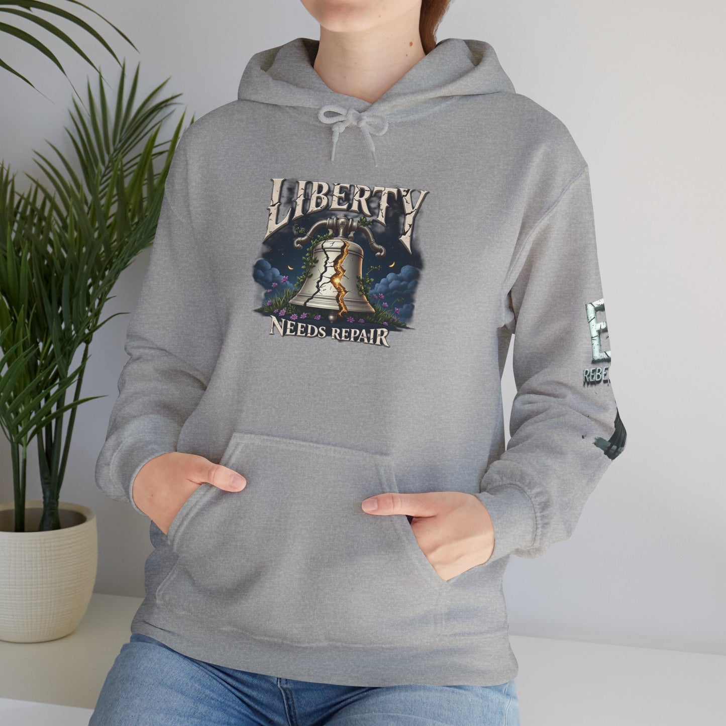 The Restoration Hoodie™ Hooded Sweatshirt "Liberty Needs Repair"