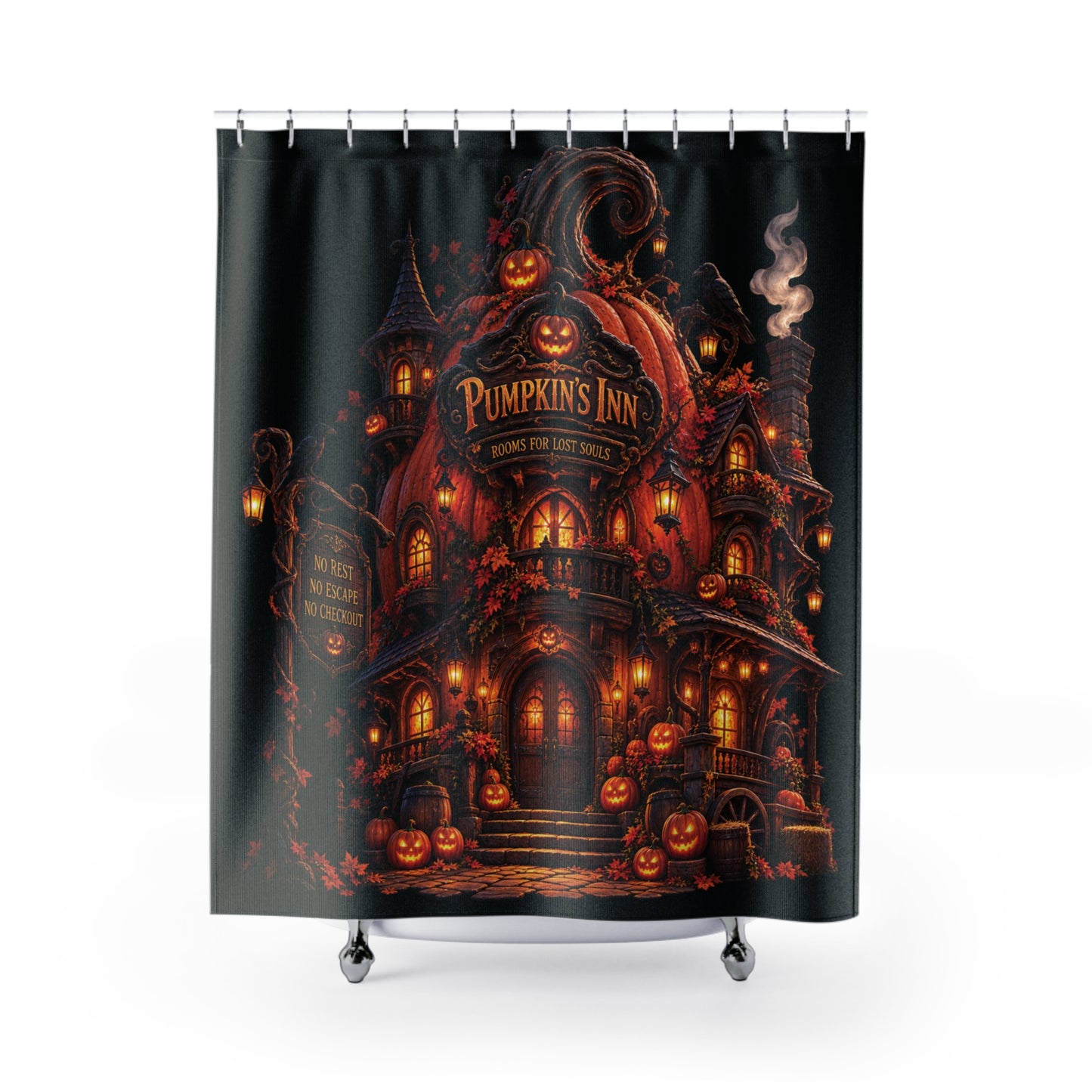 Pumpkin’s Inn Shower Curtain™