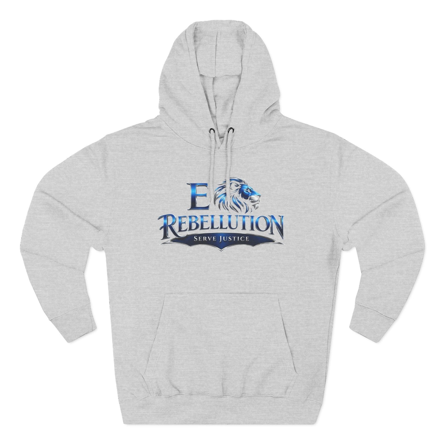 Rebellion Lion Hoodie — Serve Justice Graphic Pullover