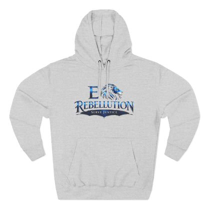 Rebellion Lion Hoodie — Serve Justice Graphic Pullover