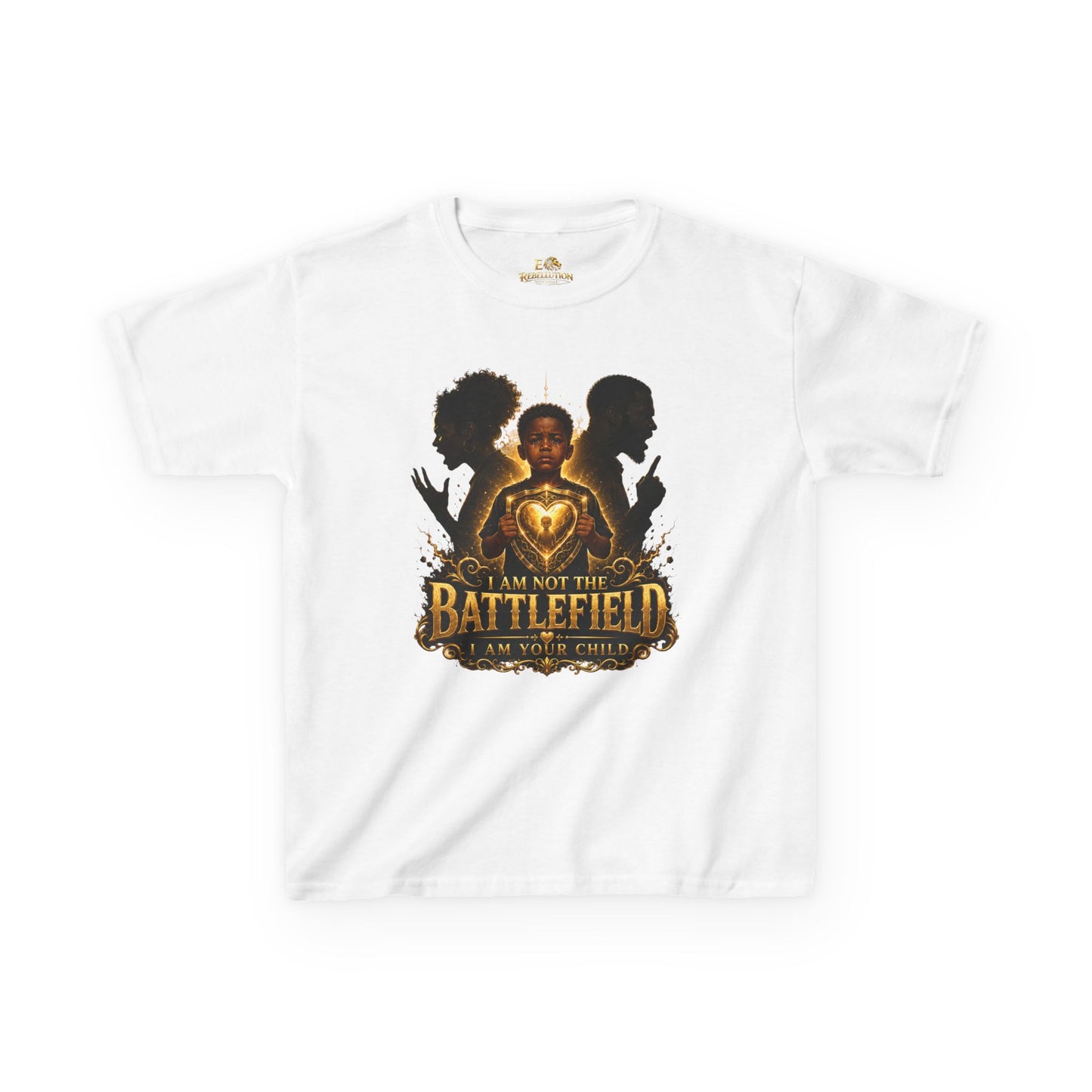 Kids 'I Am Not the Battlefield' Empowerment Tee