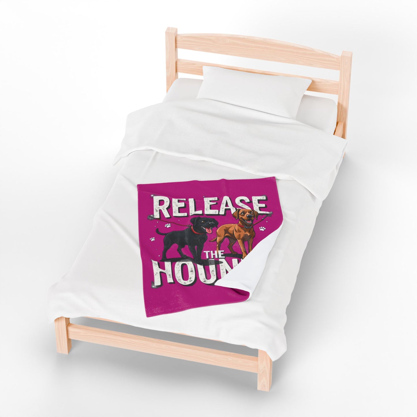 The Unleashed Guardians Throw Blanket — "Release the Hounds"